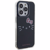 Hello Kitty IML Kitty Face dėklas telefonui iPhone 14 Pro Max - juoda