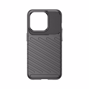 Armored iPhone 15 Pro Thunder dėklas - juodas