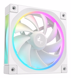 DeepCool FL12 WH kompiuterio korpuso ventiliatorius 12 cm baltas 1 vnt.
