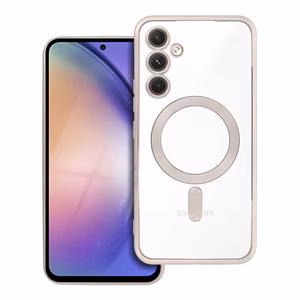 Чехол для Samsung A54 Electro Mag Cover совместимый с MagSafe титановый
