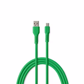 COLORUM laidas USB-A - USB-C 1,8m 3A CK60-AC-04 xGreen