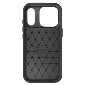 Tel Protect Carbon Elite dėklas iPhone 17 Pro Max juodas