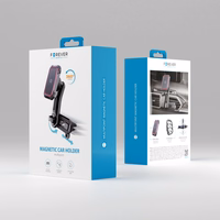 "Forever" automobilio laikiklis oro ventiliacijos angai MH-250 Multipoint magnetinis juodas