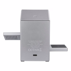 Belaidis įkroviklis Forcell 3in1 (F-06) (MagSafe) (Phone; Pods; Watch) 15W