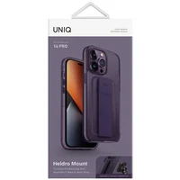 Uniq Heldro Mount dėklas iPhone 14 Pro - violetinis