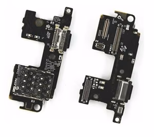 Lanksčioji jungtis Xiaomi Mi 11 su įkrovimo kontaktu ir mikrofonu, SIM kortelės kontaktu naudota ORG