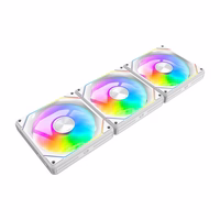 "Darkflash Gauss G24 3-in-1" kompiuterio ventiliatoriai (balti)