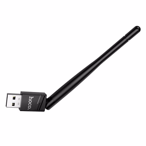 USB Wi-Fi adapteris Hoco HI37 Wi-Fi4 juodas