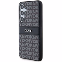 DKNY odinis Mono Stripe ir Metal Logo dėklas telefonui Samsung Galaxy S24 - juodas