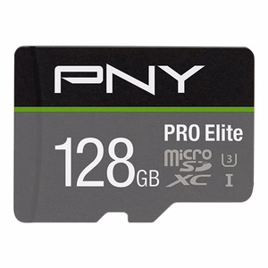 PNY PRO Elite 128 GB MicroSDXC UHS-I Klasės 10