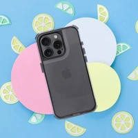 MATRIX CLEAR dėklas telefonui IPHONE 12 juoda