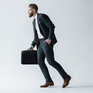 Wozinsky Premium 15,6'' nešiojamojo kompiuterio kuprinė / krepšys su dirželiu - juoda