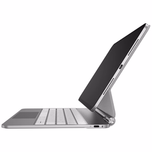 Uniq Venno Pro magnetinis išmanusis dėklas su klaviatūra, skirtas iPad Air 10.9" (2020/2022) / Pro 11" (2021/2022) / Air 11" (2024/2025/2026) - baltas