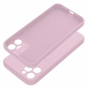 SILICONE MAG COVER dėklas telefonui, suderinamas su MagSafe, IPHONE 11 Pro, rožinis