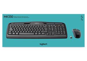 Logitech belaidis rinkinys MK330