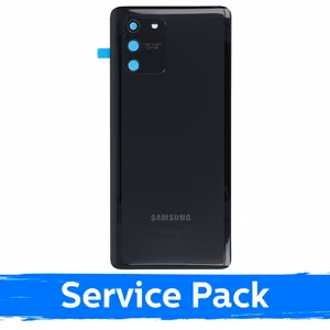 Galinis dangtelis, suderinamas su Samsung G770 S10 Lite / Prizmės juodas / (Service Pack)