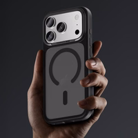 Benks Magnetic Mist Dėklas Metal Frame (C067) Iphone 17 mėlynas (Camera Control Button)