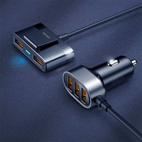 Automobilinis įkroviklis Joyroom "JR-CL03" juodas (5xQC3.0)