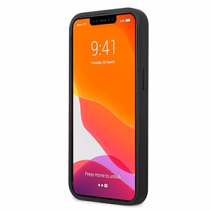 Guess Saffiano dirželis dėklas telefonui iPhone 13 mini 5.4" - mėlynas