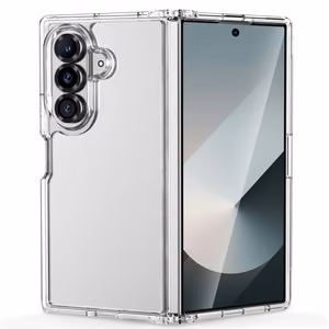Tech-Protect FlexAir Hybrid dėklas, skirtas „Samsung Galaxy Z Fold 8 Ultra“ – skaidrus