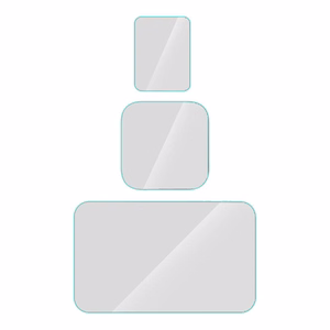 3 viename grūdinto stiklo plėvelė PULUZ skirta Insta360 Ace Pro (PU951T)