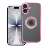 Dėklas telefonui GLAM IPHONE 17 rožinis