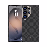 Benks Magnetic Armor Air Armor Grid Kevlar Dėklas Metal Frame 600D (E050) for Samsung Galaxy S26 Ultra juodas