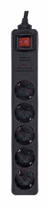 GEMBIRD Удлинитель питания 4.5м 5 розеток SPG5-C-15