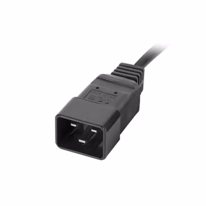 Lanberg Power Distribution unit (PDU) 19" 1U 16A 2M 4x C19 6x IEC C13 Sockets C20 PDU-04I1906I-0200-C20-BK