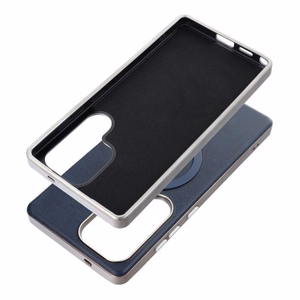 Dangtelis skirtas Samsung A37 Gentleman Mag Cover suderinamas su MagSafe tamsiai mėlynas