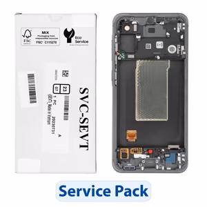 ServicePack LCD Display for SAMSUNG A56 5G A566B Graphite GH82-36829A