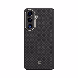 Benks Magnetic Armor Pro Armor Grid Kevlar Dėklas Metal Frame 600D (H048) for Samsung Galaxy S26 juodas