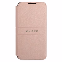 Dėklas telefonui Guess GUBKS22MPSASBPI S22+ S906 rožinis Saffiano Stripes