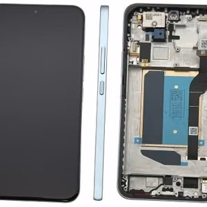 Ekranas Xiaomi Redmi Note 15 Pro+ 5G su lietimui jautriu stikliuku ir rėmeliu Glacier Blue originalus (service pack)