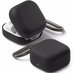 Ringke Silicone dėklas skirtas Samsung Galaxy Buds 4 / 4 Pro juodas