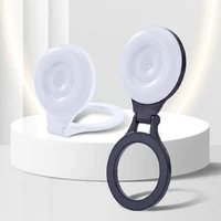 Magnetic phone stand with light compatible with MagSafe L8 white