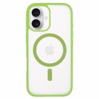 Liavec minkštas dėklas skirtas Iphone 17 žalias