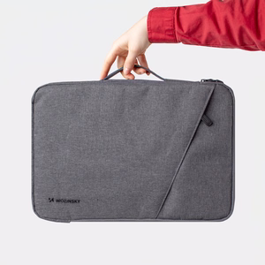 Wozinsky WTNP-17G 17" Laptop Bag with Retractable Handle - Gray