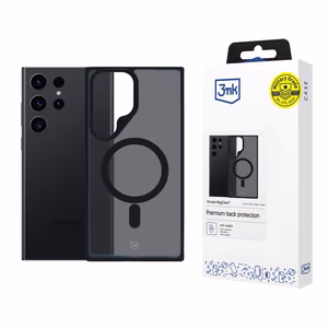 3mk Smoke MagCase su MagSafe Samsung Galaxy S23 Ultra - pusiau skaidrus