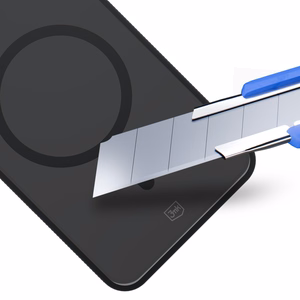 "3mk Smoke MagCase" dėklas "Samsung Galaxy A37" - pilkas permatomas