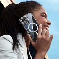 ESR Classic Hybrid Kickstand Halolock MagSafe komplektas su apsauginiu stiklu iPhone 16 - skaidrus