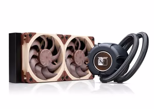 Noctua NL-LC1-24 Kompiuterio aušinimo sistema Procesorius Universalusis skystinis aušintuvas 12 cm Ruda 4 vnt