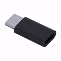 Savio AK-31 / B kabelių sąsaja / invertavimo adapteris Micro USB USB 3.1 Typ C Juoda
