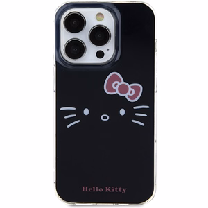 Hello Kitty IML Kitty Face dėklas telefonui iPhone 13 Pro Max - juodas