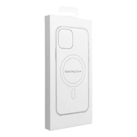 Dėklas telefonui – pilnai matinis magnetinis dėklas, suderinamas su MagSafe IPHONE 13, juodas