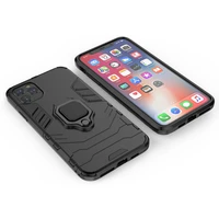 Ring Armor dėklas telefonui iPhone 15 Pro juodas