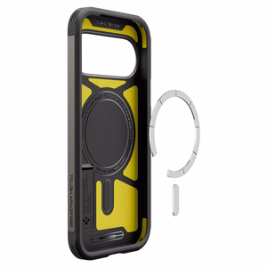 Spigen Tough Armor Mag MagSafe dėklas, skirtas Google Pixel 11, tamsiai pilkas
