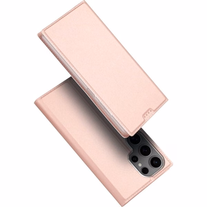 DUX DUCIS чехол-книжка SKIN PRO для SAMSUNG S25 Ultra розовый