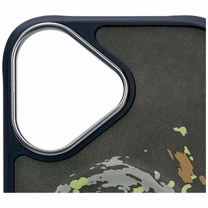 Nimmy Wilk magnetinis dėklas telefonui iPhone 16 - tamsiai pilkas