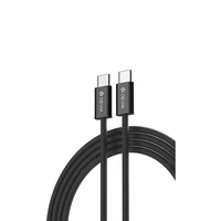 Devia kabelis Smart EC325 PD USB-C - USB-C 1,0 m 60W 3A juodas